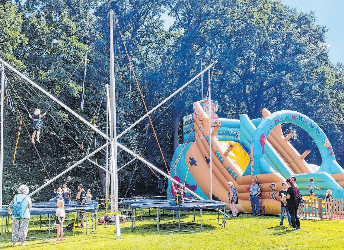 Spiel, Spaß und gute Laune erwarten die Besucher des Trebuser Sommerfestes
