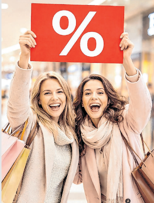Shoppingfreude pur! Der Winterschlussverkauf im City Center Eisenhüttenstadt sorgt für beste Stimmung, tolle Rabatte, volle Tüten und strahlende Gesichter - garantiert! Nur noch diesen Samstag!