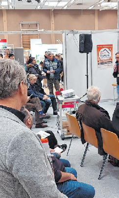 Großes Interesse an den Vorträgen der Experten beim Besucherfachprogamm Foto: js messe consult