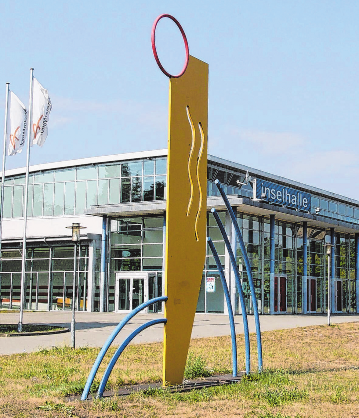 Die Inselhalle wird zum Schauplatz des Bildungsund Ausbildungsevents Startzeit. Foto: Janet Neiser