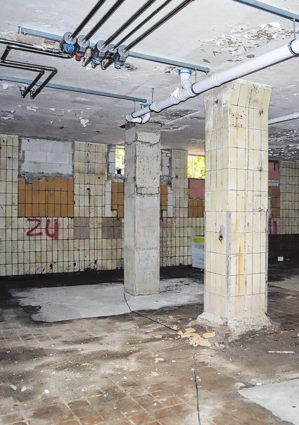 In der Tiefgarage entstehen 14 Parkplätze.