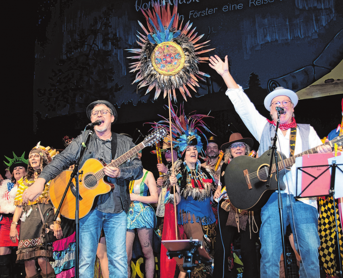 Die Band Schwärzefüße sorgte für Stimmung. Foto: J. Gohlke