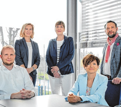 Mitarbeiter der Stabsstellen. Foto: Stadtwerke