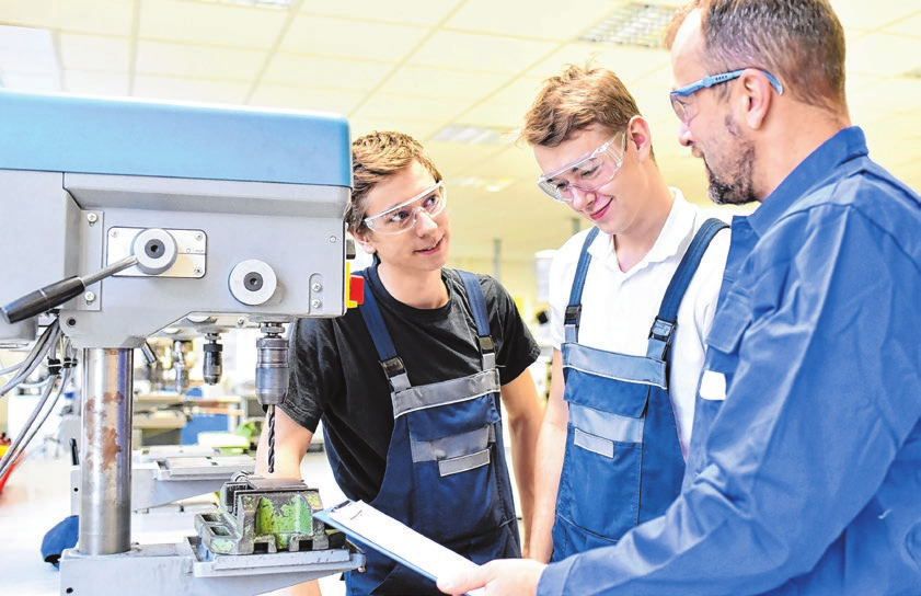 Ein gutes Arbeitsklima gehört zu den Voraussetzungen, um junge Menschen zu begeistern. Foto: archiv