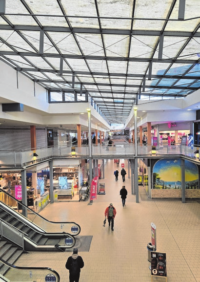 Blick in die Bernauer Bahnhofspassage Foto: Andreas Kampa