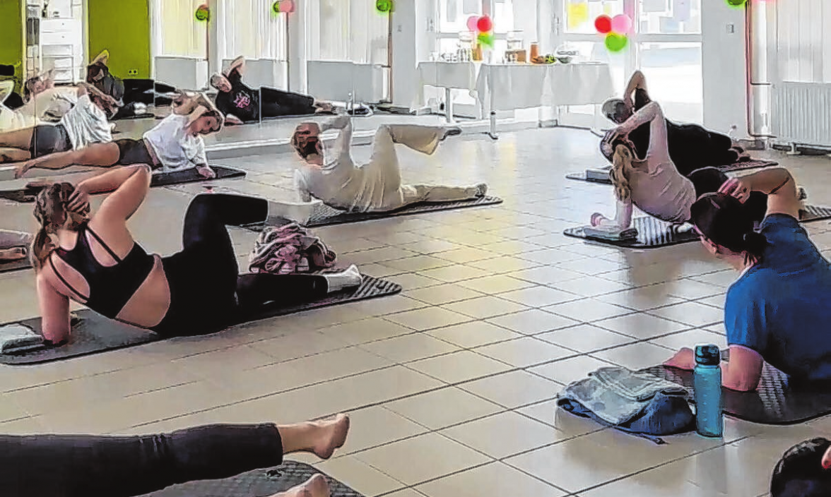 In Gemeinschaft macht das Training noch mehr Spaß.