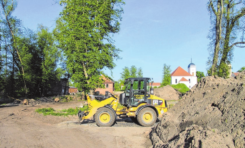 Lange Zeit bestimmten Bagger und Erdberge das Bild.