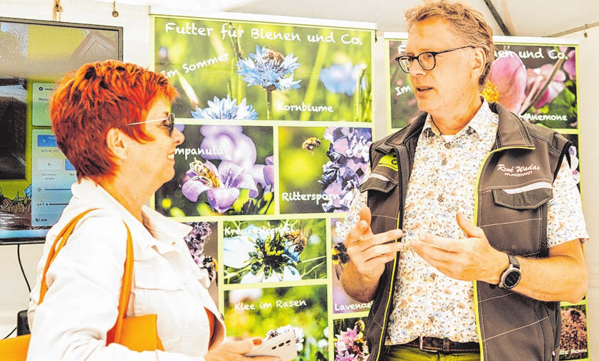 Pflanzenarzt René Wadas gibt Tipps. Foto: Patrice Kunte
