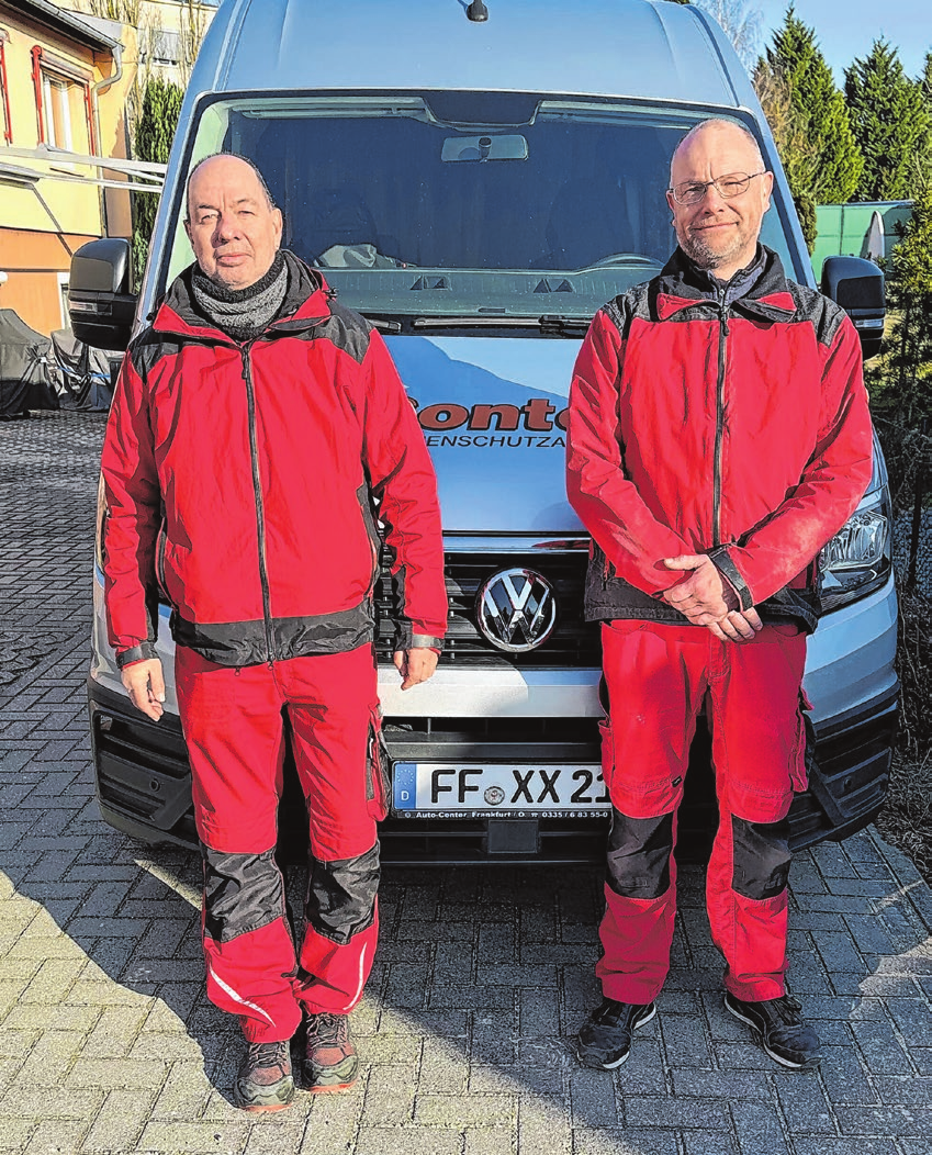 Carsten Hübner (links) und Maik Ganzer
