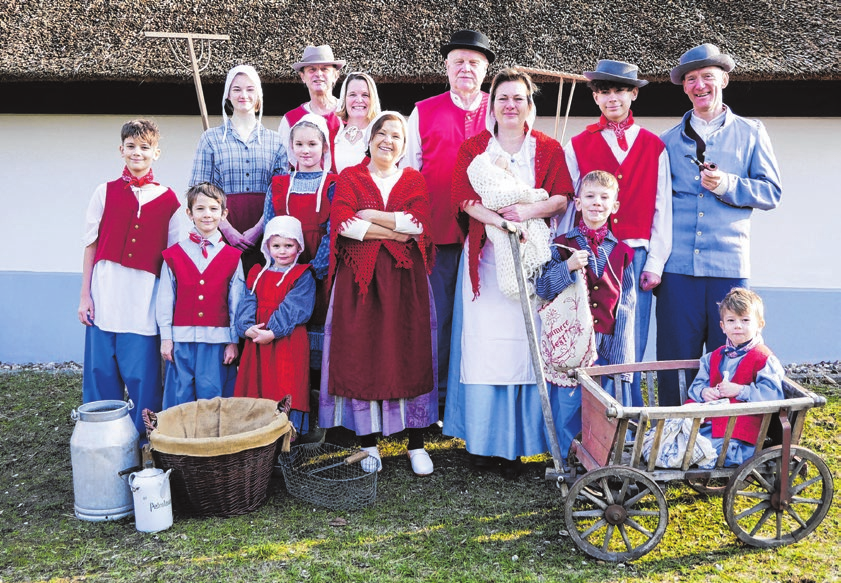 Sie stehen im Mittelpunkt des diesjährigen Festes: die Kolonisten, die aus der Pfalz nach Erkner kamen.