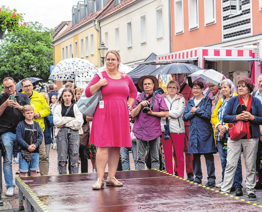 Modetipps: Die Modenschau von „Mein Frauenzimmer“ findet im Bereich des Theaters statt. Foto: Oliver Voigt