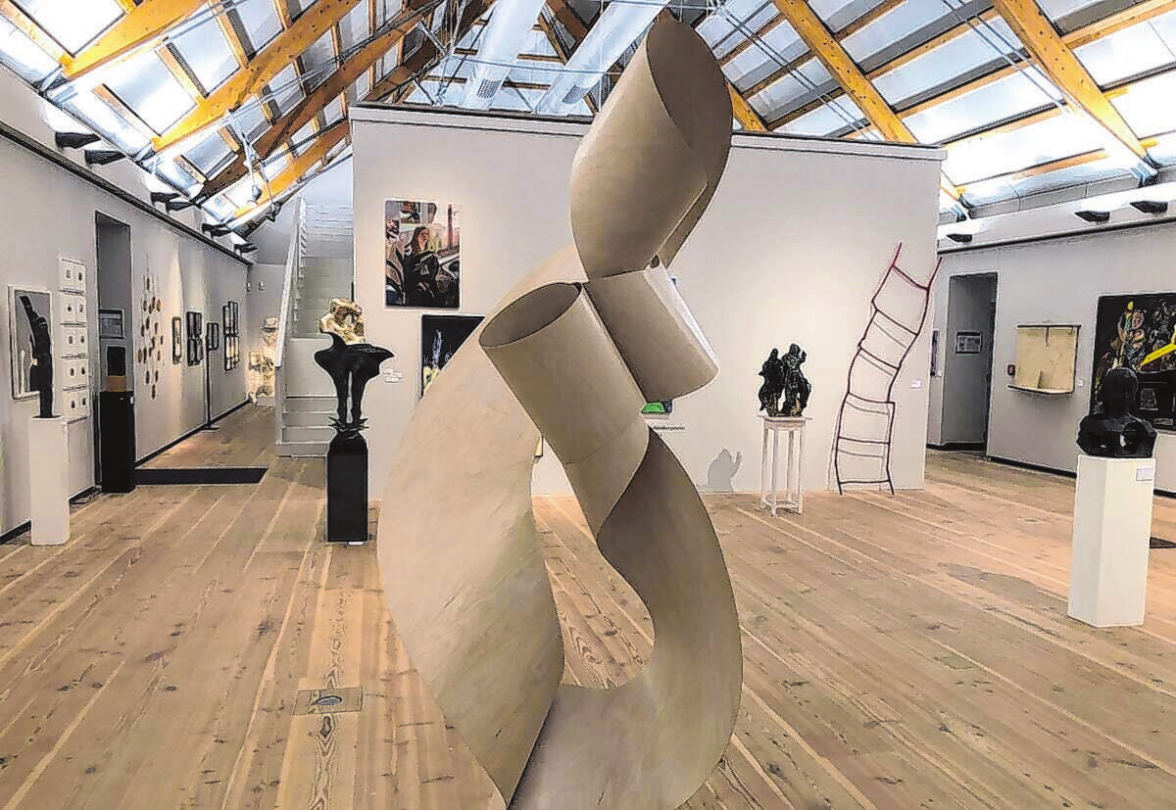Ein besonderes Highlight waren immer die Ausstellungen zum Kunstpreis in Neuhardenberg. Foto: Christina Tilmann