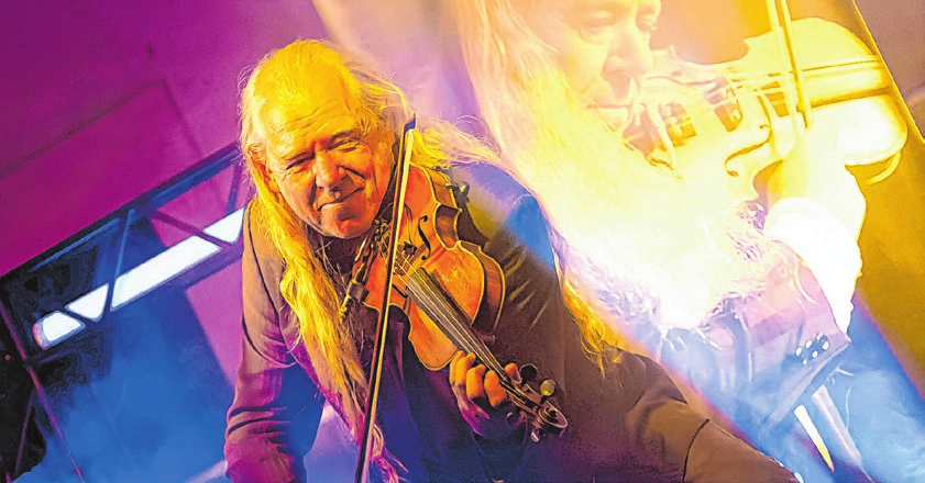 Der Rockgeiger – Hans die Geige, Belmondo, Leona Heine und viele mehr rocken am Sonnabend die Bühne. Foto: Rockgeiger
