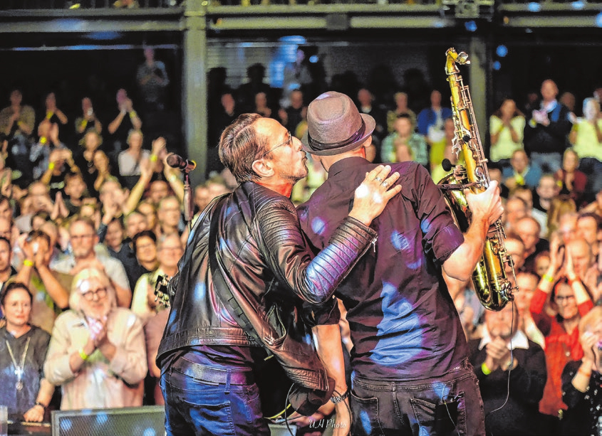 Westernhagen meets Weitersagen kann man am 12. Juli um 20 Uhr in Strausberg erleben. Foto: Westernhagen-Show