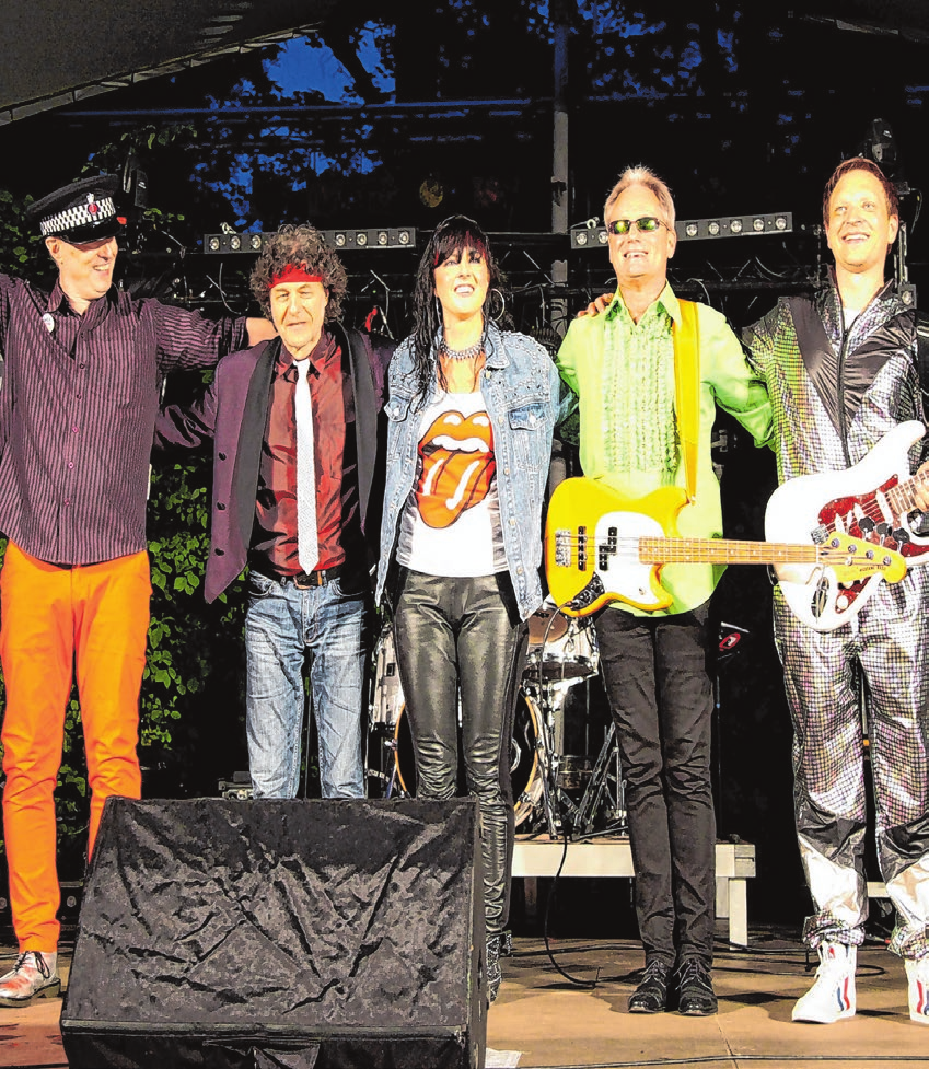 Die NDW Band „IrgeNDWann“ Foto: AJ Hale