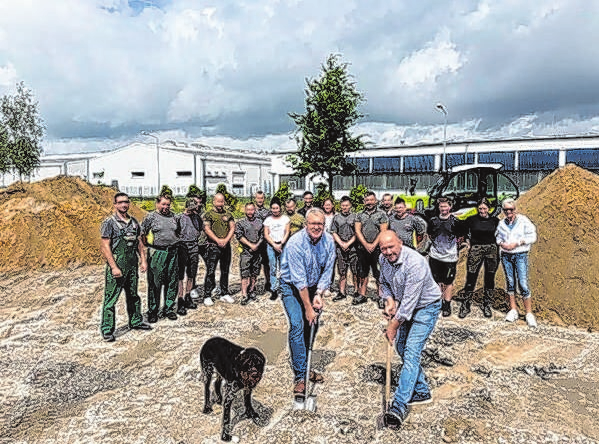 Feierlicher Spatenstich Anfang Juli in Jacobsdorf Foto: K&H
