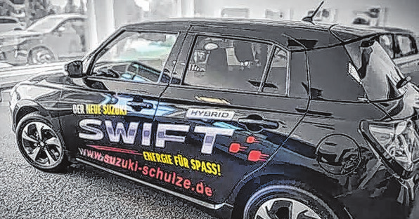 Das Autohaus Suzuki Schulze präsentiert die neuesten Modelle. Foto: Privat