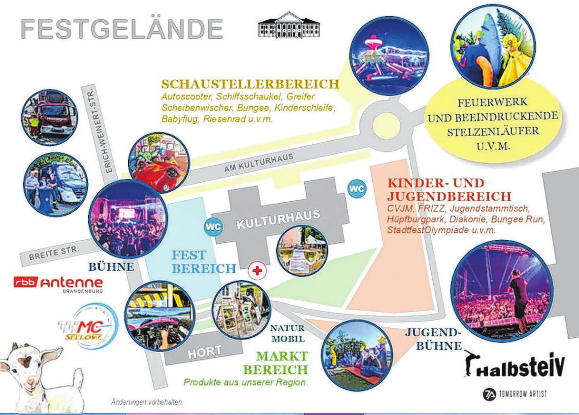 Jede Menge zu sehen und zu erleben, gibt es rund um das Kulturhaus der Kreisstadt.