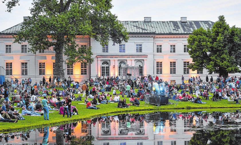 Der Schlossparkt Neuhardenberg bietet Raum für vielfältige Kulturevents.