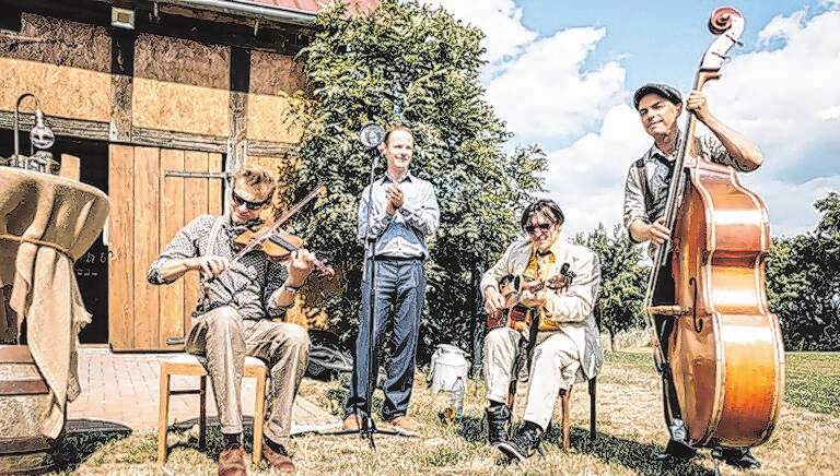 Sorgt mit den Klängen der 30er und 40er Jahre für die passende musikalische Stimmung: das Musikerteam von SpreeTON. Foto: promo