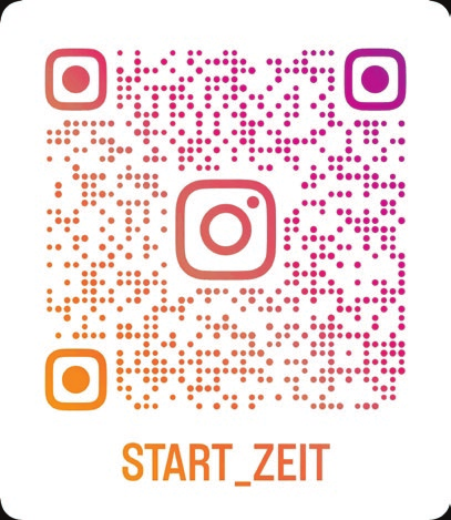 Mit diesem QR-Code gelangen Sie direkt zur StartzeitSeite. Dort erfahren Sie mehr zum Programm und zu den Ausstellern.