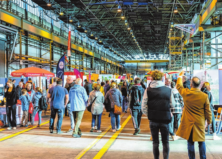 Die Startzeit ist genau das Richtige für junge Leute, die noch in der Entscheidungsphase sind und einen groben Überblick brauchen, was der Arbeitsmarkt in der Region zu bieten hat.