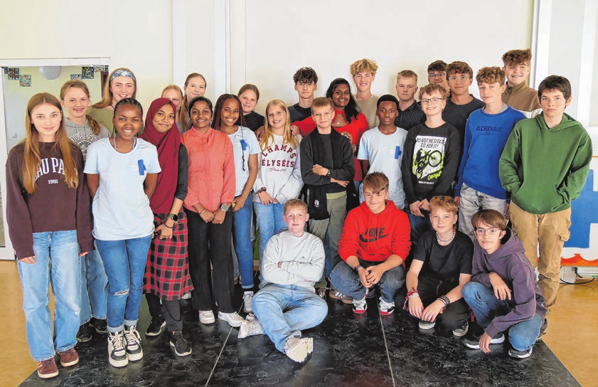 Ein starkes internationales Team: Schüler aus Sri Lanka, Südafrika und Panketal Foto: Gymnasium Panketal/St. Schmidt