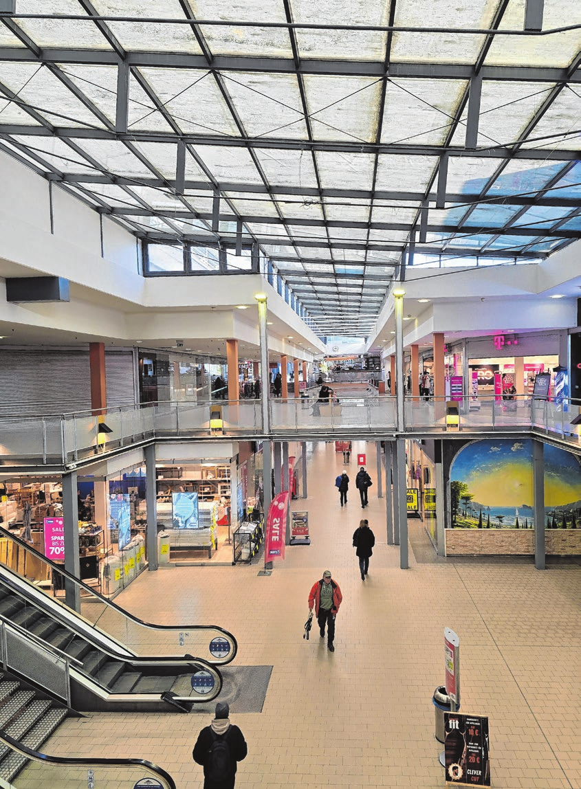 Blick in die Bahnhofspassage