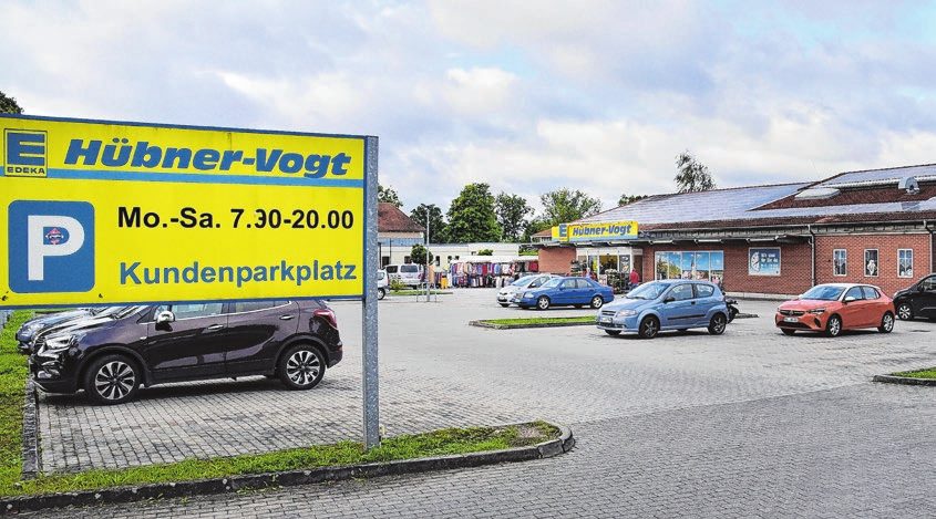 An sechs Tagen in der Woche von 7.30 Uhr bis 20 Uhr geöffnet: der Edeka-Markt Hübner-Vogt in Lebus