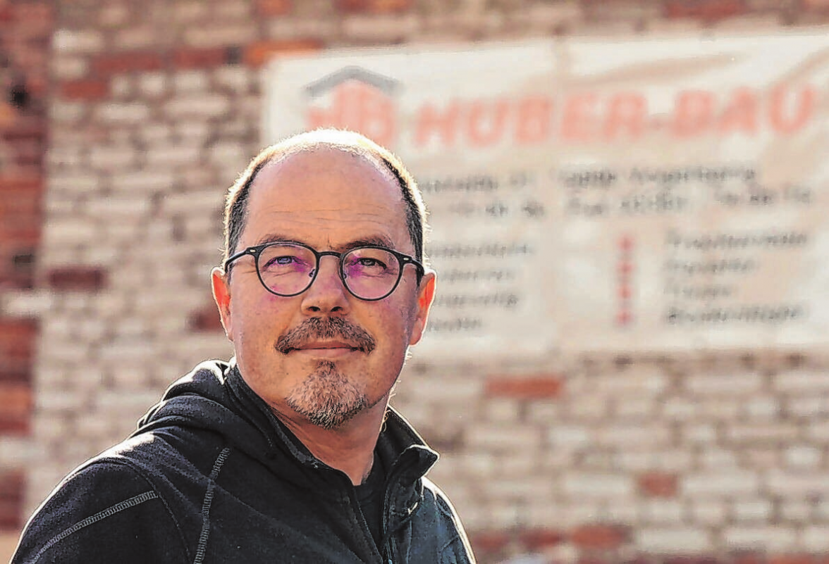 Geschäftsführer von Huber-Bau René Reinke: Präzision im Blick, Beständigkeit im Rücken