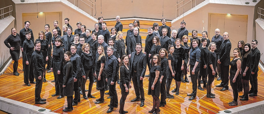 Cantus Domus in voller Besetzung. Foto: Luna Zscharnt