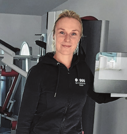 Sorgt für unsere Gesundheit Magdalena Schulz vom TZS Therapiezentrum Seelow