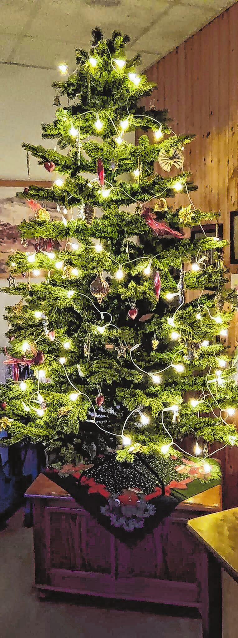 Auch die Heimatstube in Alt Golm wurde festlich hergerichtet.