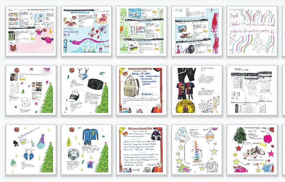 Über 70 Kinder haben an der Aktion teilgenommen - und das Schönste: Alle Wünsche wurden erfüllt! Foto: Galerie Stadt Storkow