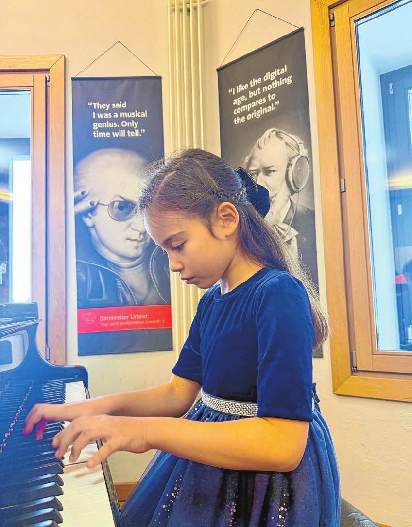 Hanna Machate (9) erreichte bei den jüngsten Regionalwettbewerben als Einzige in ihrer Altersgruppe gleich zweimal jeweils 25 Punkte (Höchstzahl) und errang damit zwei erste Plätze. Foto: Chih-Yin Huang-Niemand