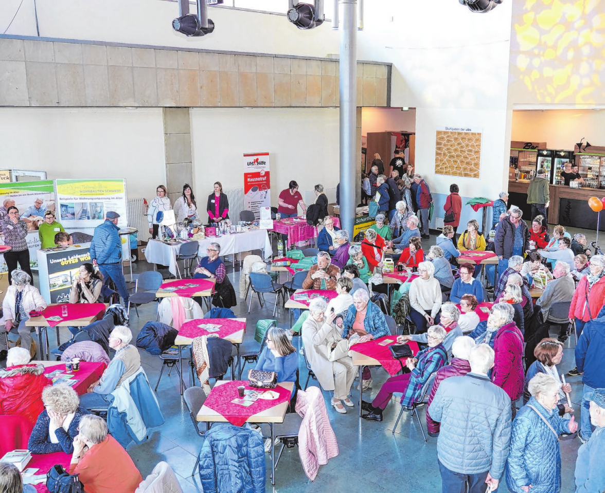 Die Seniorenmesse gilt seit Jahren als beliebter Treffpunkt für ältere Menschen, die auf der Suche nach Information und Inspiration für die zweite Lebenshälfte sind.