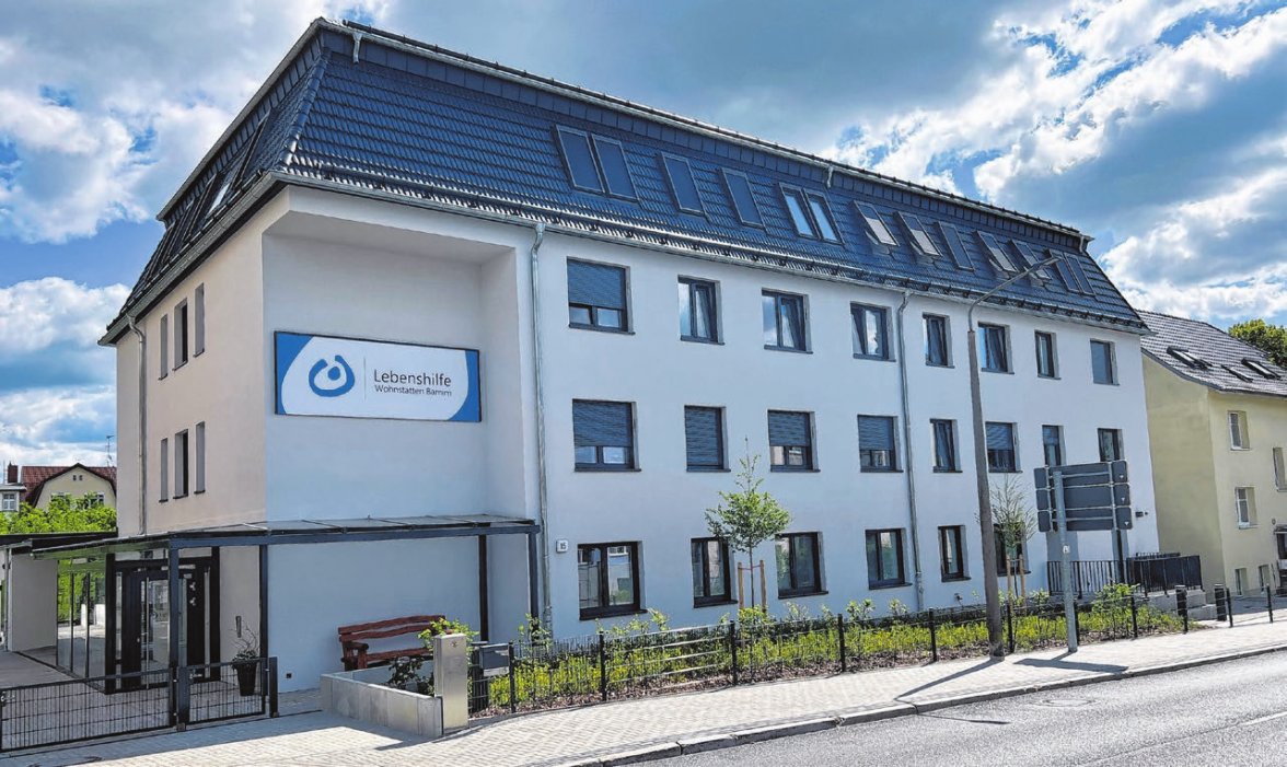 Auch die Fenster im Gebäude der Lebenshilfe in der Raumer Straße in Eberswalde kommen von der Firma Krenz & Fuß.