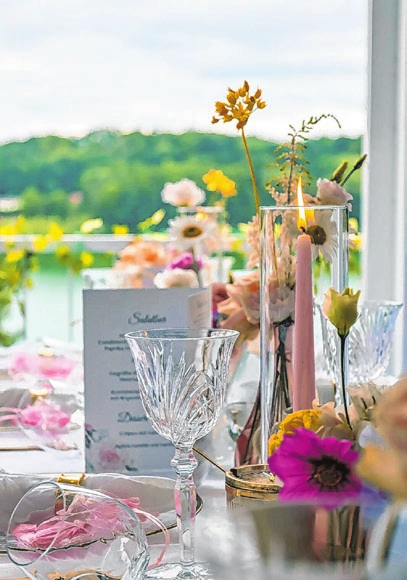 Das Hotel „,Vier Jahreszeiten“ ist vor allem auf Hochzeitsfeiern spezialisiert. re sta nu