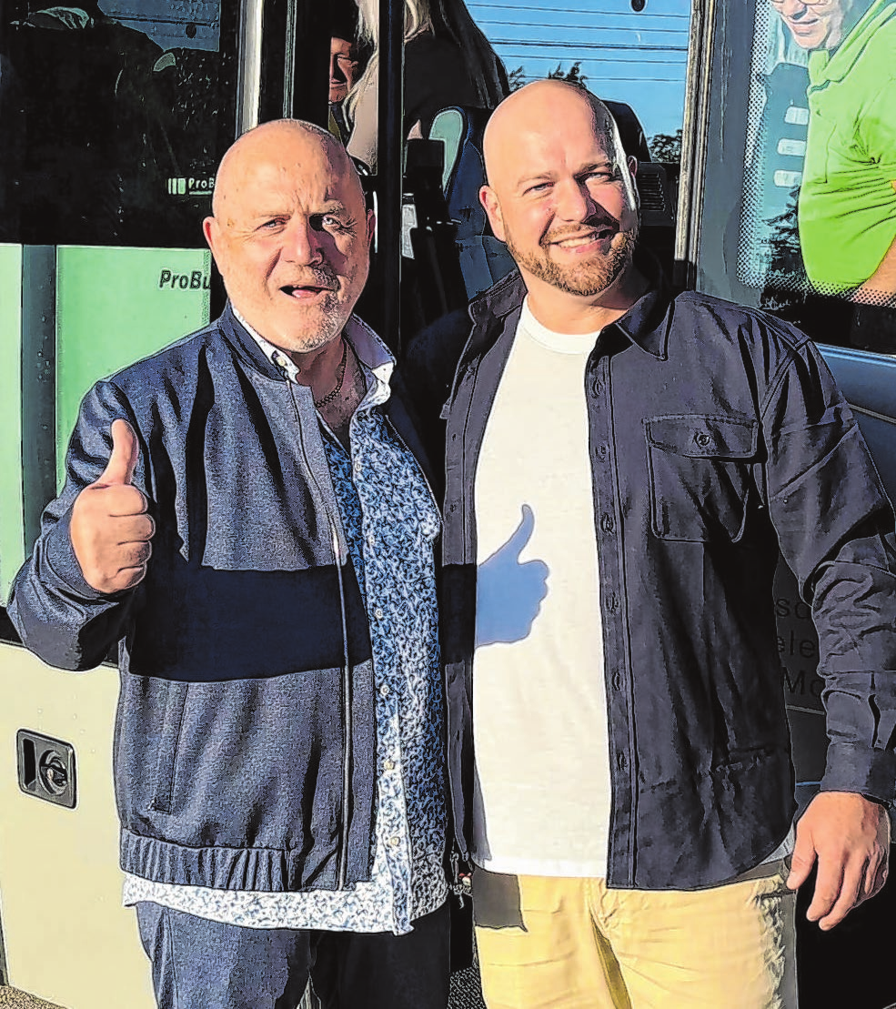 Ein gutes Team: Firmenchef Guido Perlwitz und Sohn Felix Foto: Bernd Röseler