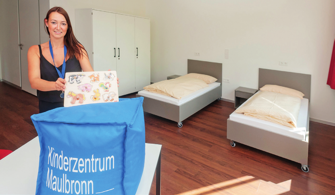 Alles neu: Eine Station für Kinder und ihre Eltern wird gerade in Betrieb genommen.
