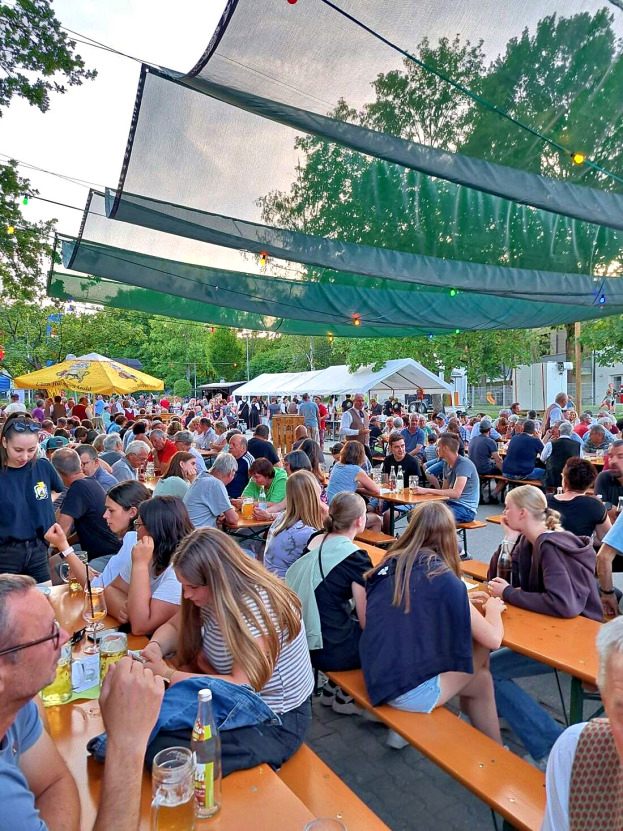 In Kirchberg wird richtig gefeiert. FOTO: PRIVAT