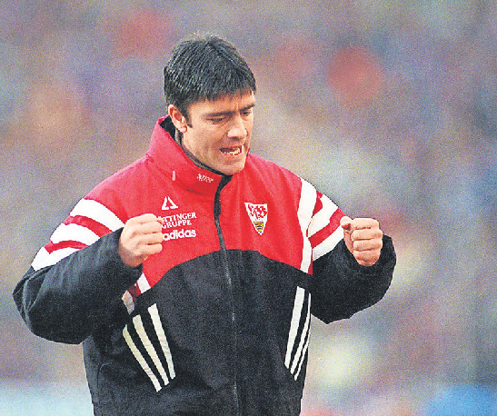 Von 1996 bis 1998 war Joachim Löw Trainer des VfB. Fotos: Baumann