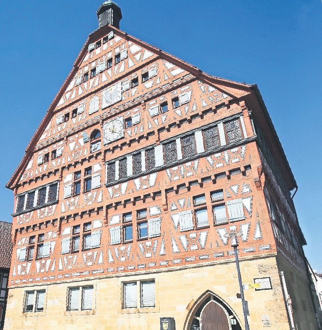 Das Rathaus von Großbottwar Foto: Avanti/Ralf Poller