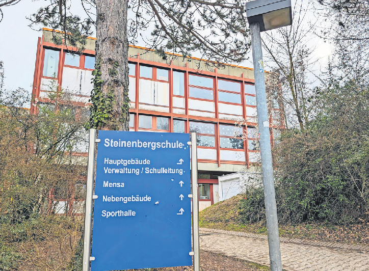 Das Hauptgebäude der Steinenbergschule bietet genügend Platz für die Grundschule.