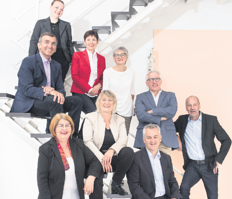 Stark, verlässlich und mit Leidenschaft im Einsatz: Das Team von gut Immobilien. Foto: z