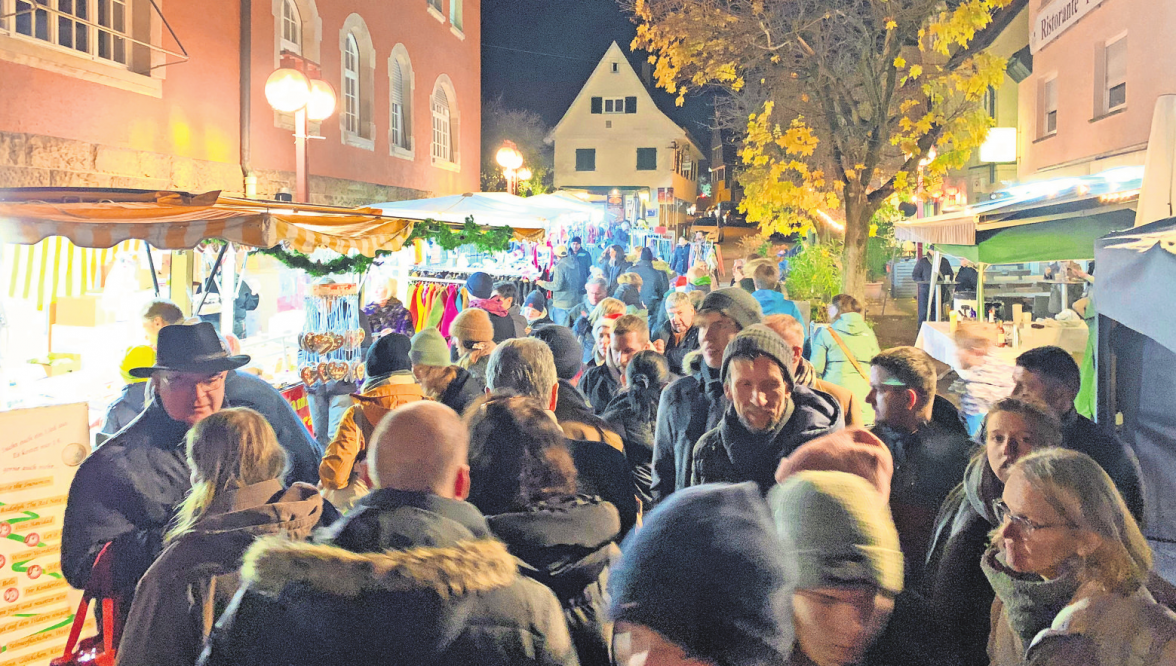 Zum 44. Mal wird der Weihnachtsmarkt rund um das Vaihinger Bezirksrathaus und den Vaihinger Markt seine Tore öffnen.