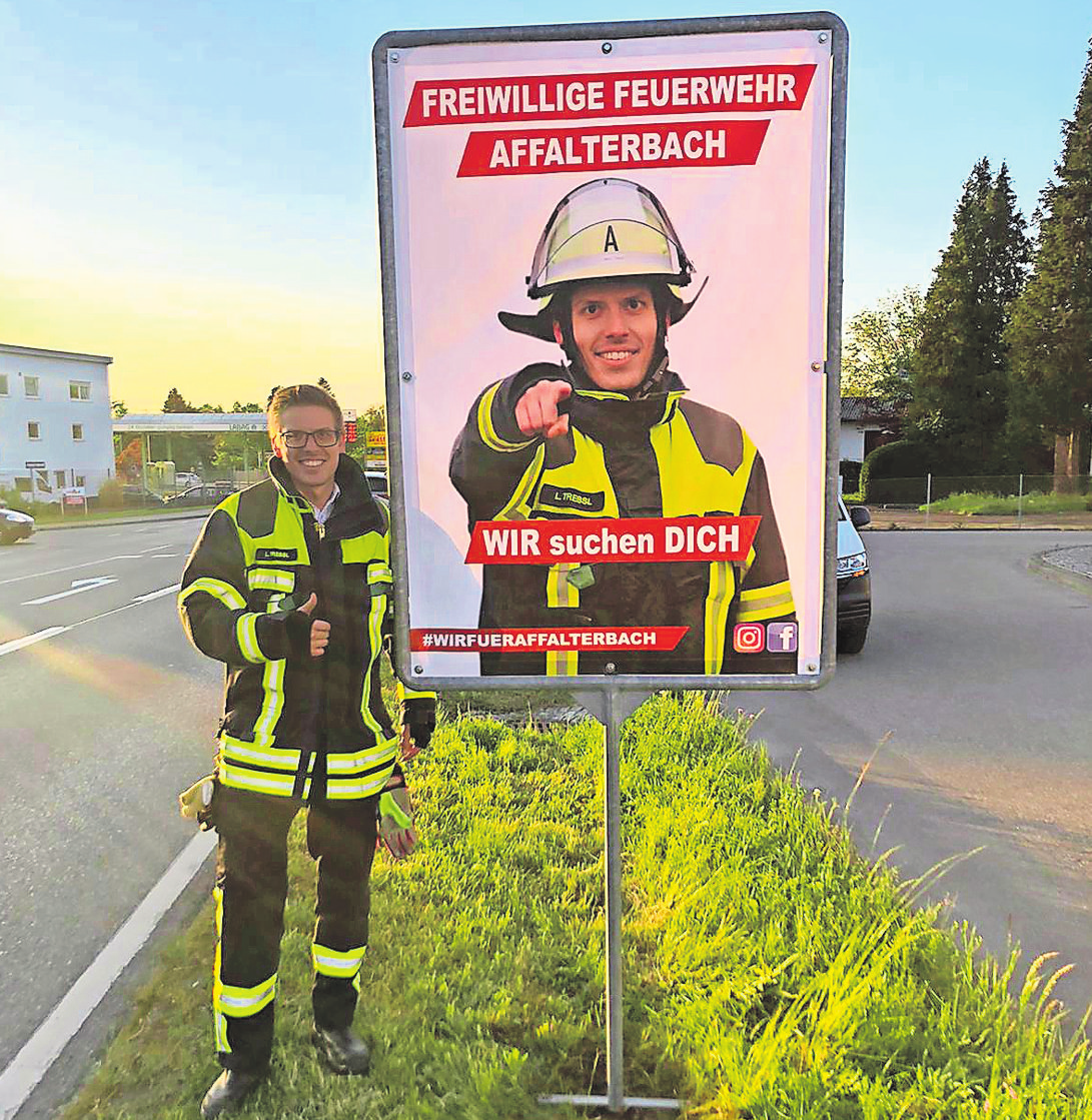 Die Männer und Frauen der Freiwilligen Feuerwehr Affalterbach sind auf der Suche nach Unterstützung. Foto: z