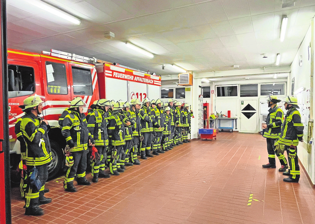 Stets einsatzbereit: Die Kameradinnen und Kameraden der Feuerwehr. Foto: z