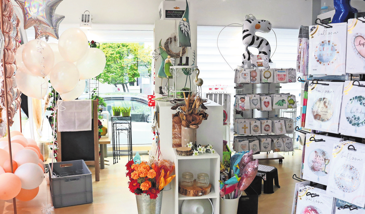 Bei Deco&Design Langanger findet sich f&uuml;r jede Feier die perfekte Dekoration.