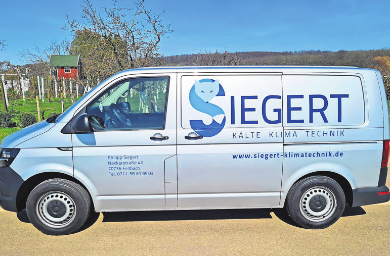 Vor Ort pr&auml;sent: Siegert K&auml;lte Klima Technik. Foto: Siegert